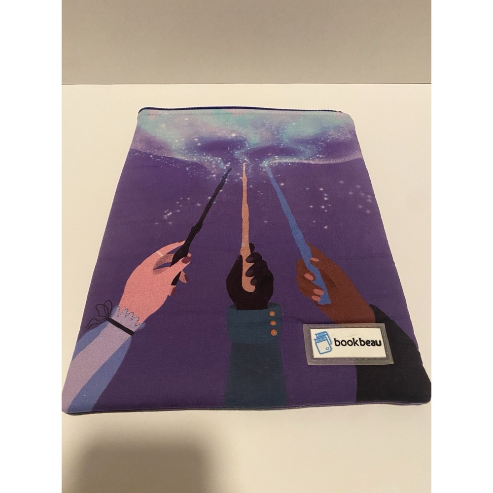 Bookbeau Harry Potter Wand Trio Book Sleeve‎ - Preowned Great Condition